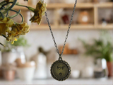 Stamped Affection: Hand Stamped Love Necklace