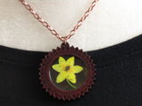 Woodland Daffodil: Bloom Pendant Necklace