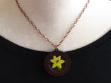 Woodland Daffodil: Bloom Pendant Necklace