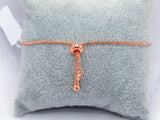 Rose Gold Adjustable Bracelets