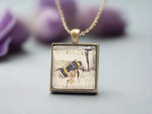 Buzzing Beauty: Bee Necklace