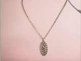 Whispering Leaves: Delicate Leaf Necklace