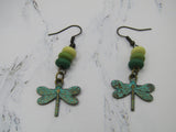 Antique Dragonfly Earrings