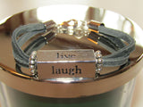 Live, Laugh, Love Bracelet