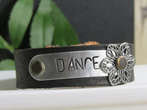 Dance Leather Cuff Bracelet