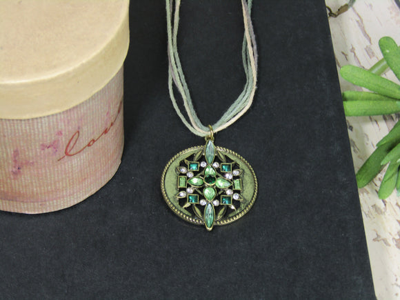 Hues of Green Necklace