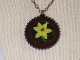 Woodland Daffodil: Bloom Pendant Necklace