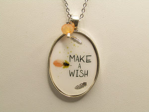 Silver Make A Wish Necklace