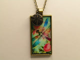 Wings of Freedom: Dragonfly in Flight Necklace